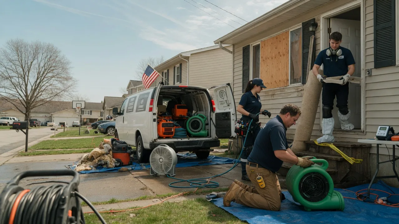 Water Damage Restoration in Covington, KY near me